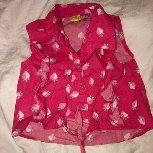 Girls button up blouse